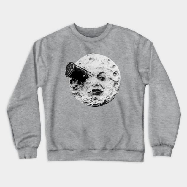 A Trip To The Moon 1902 Crewneck Sweatshirt by Pop Fan Shop